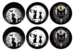 6er Set Freestyle Libre 3 Sticker - Cats