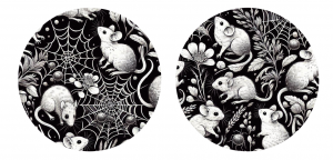 2er Set Freestyle Libre 2 Sticker - Mice