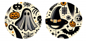 2er Set Freestyle Libre 2Sticker - Spooky