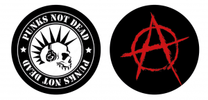 2er Set Freestyle Libre 2Sticker - Punk
