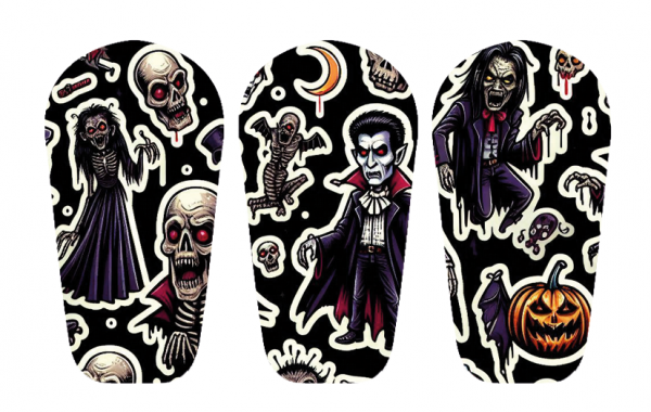3er Set Dexcom G6 Sticker - Halloween 2
