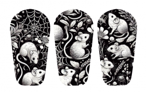 3er Set Dexcom G6 Sticker - Mice