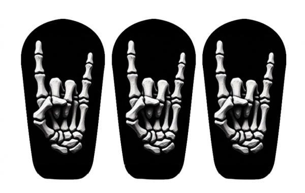 3er Set Dexcom G6 Sticker - Rock Hand