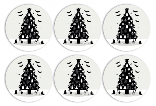 6er Set Freestyle Libre 3 Sticker - Christmas Tree 🦇 XMAS SPECIAL 🦇