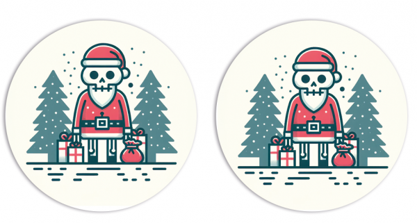 2er Set Freestyle Libre 2 Sticker - Santa’s coming 🎅🏻 XMAS SPECIAL 🎅🏻