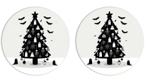 2er Set Freestyle Libre 2 Sticker - Christmas Tree 🦇 XMAS SPECIAL 🦇