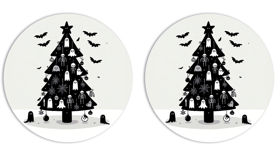 2er Set Freestyle Libre 2 Sticker - Christmas Tree 🦇 XMAS SPECIAL 🦇