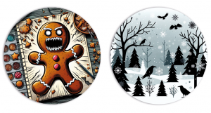 2er Set Freestyle Libre 2 Sticker - XMAS MIX 1💀 XMAS SPECIAL 💀