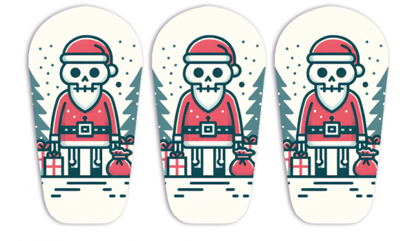 3er Set Dexcom G6 Sticker - Santa’s coming 🎅🏻 XMAS SPECIAL 🎅🏻