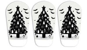 3er Set Dexcom G6 Sticker - Christmas Tree 🦇 XMAS SPECIAL 🦇