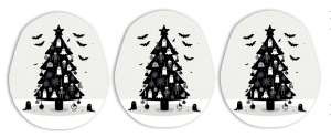 3er Set Dexcom G7 Sticker - Christmas Tree 🦇 XMAS SPECIAL 🦇